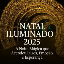 Portal Mães & Filhos Conferiu: A Noite Mágica que Acendeu o Natal Iluminado 2025 e Encheu Marília de Esperança