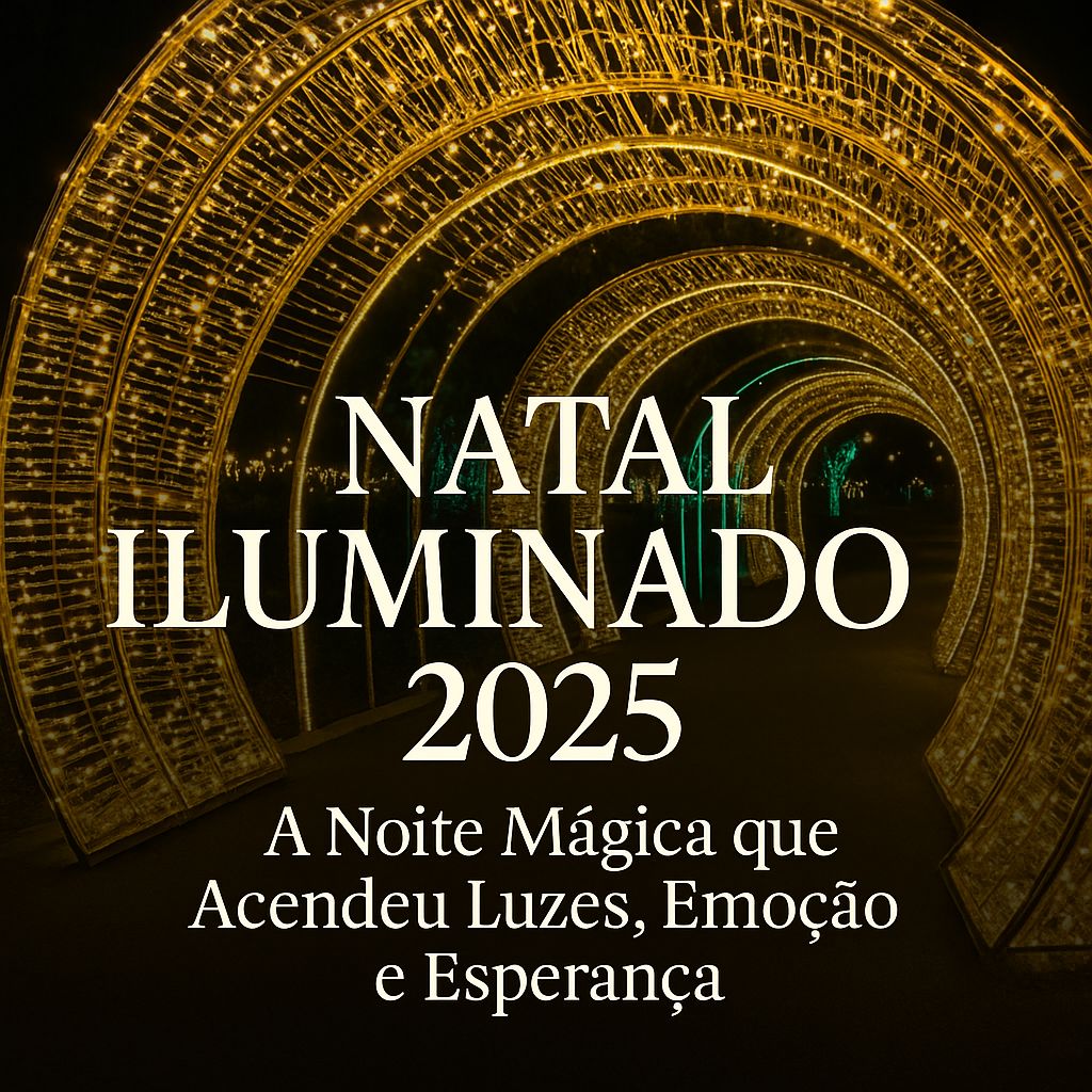 Portal Mães & Filhos Conferiu: A Noite Mágica que Acendeu o Natal Iluminado 2025 e Encheu Marília de Esperança
