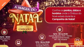 O Ônibus do Noel encanta Marília com magia, música e emoção