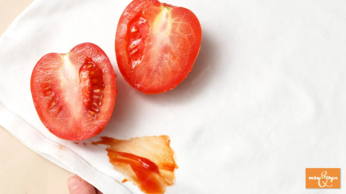 Caiu molho de tomate na roupa? Calma, dá para salvar!