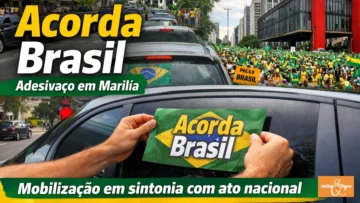 Marília integra mobilização nacional do Acorda Brasil neste sábado