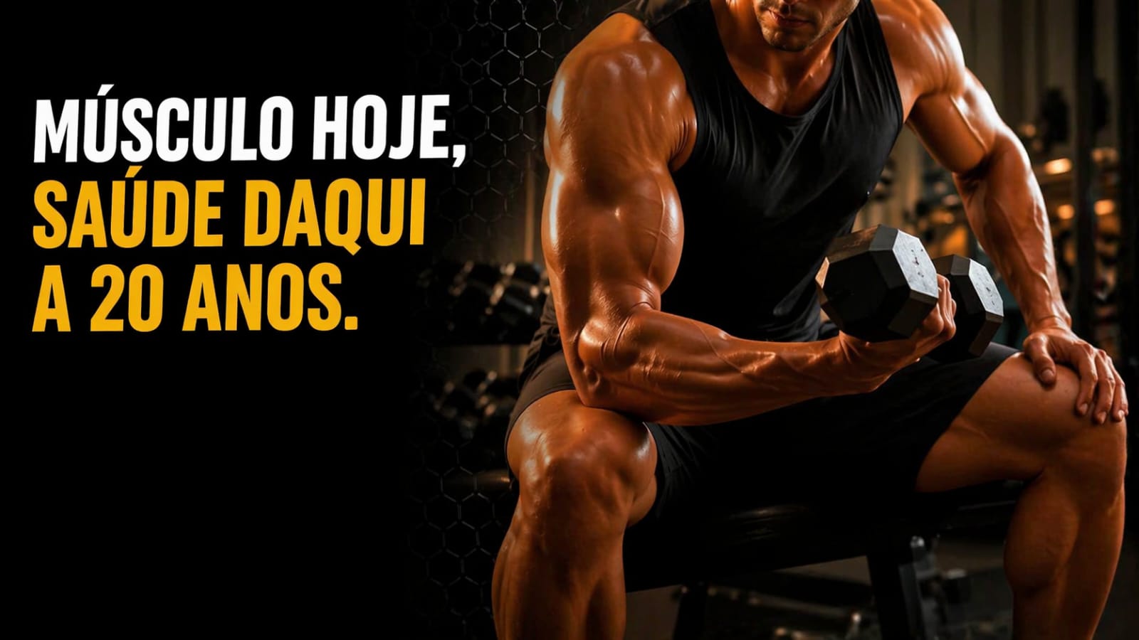 Construir músculo hoje define sua saúde no futuro