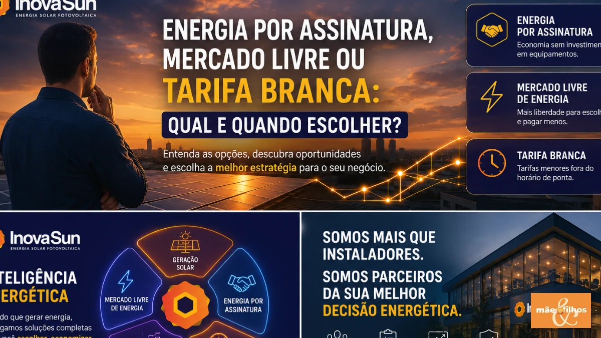 InovaSun Mostra que Escolher a Estratégia Certa de Energia Pode Valer Tanto Quanto a Tecnologia em Si