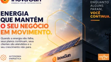Autonomia energética mantém a empresa de pé quando a energia acaba