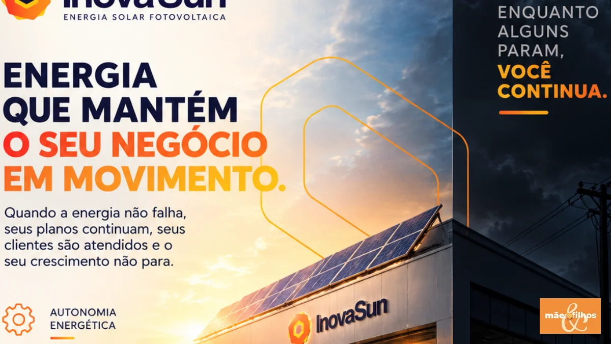 Autonomia energética mantém a empresa de pé quando a energia acaba